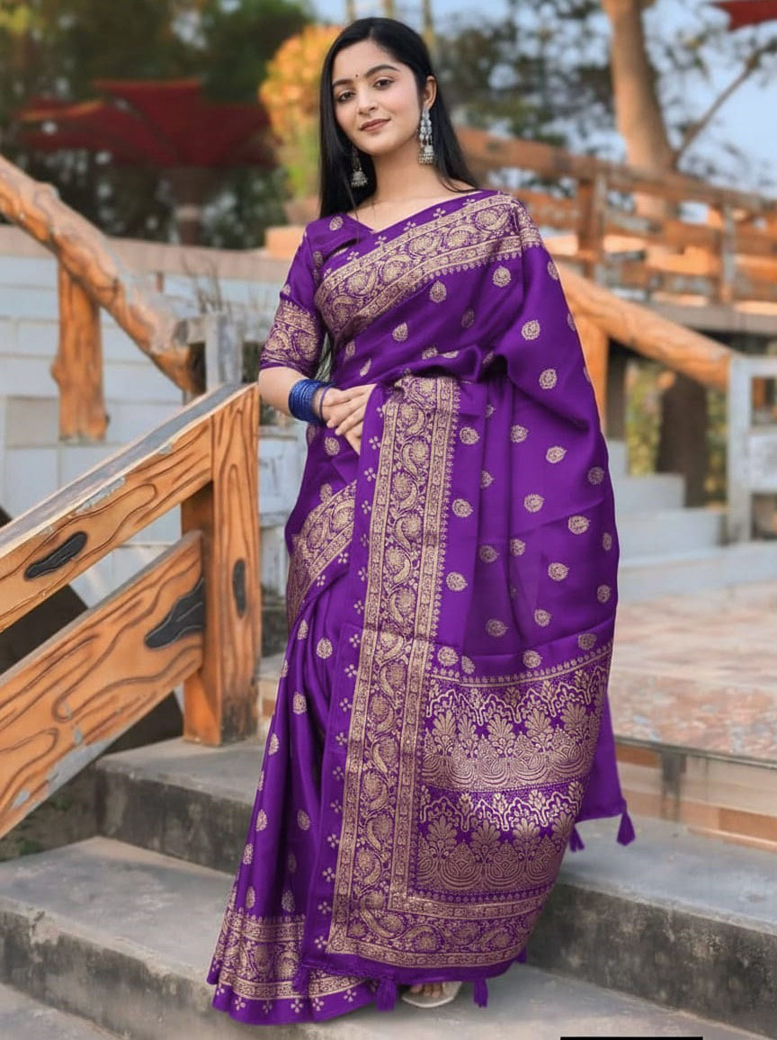 Japani Silk Sharee with Blouse Piece