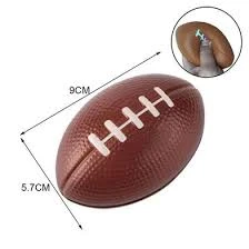 2pcs Rugby Ball Squishy Stress Relief Ball