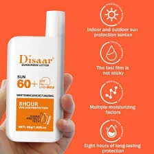 Disaar Skin Protective 60+ Whitening Sunscreen Lotion 50g