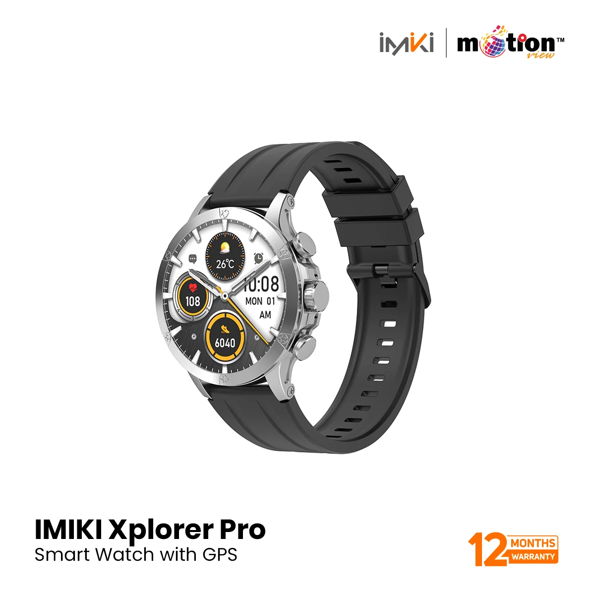 IMIKI Xplorer Pro Smart Watch with GPS