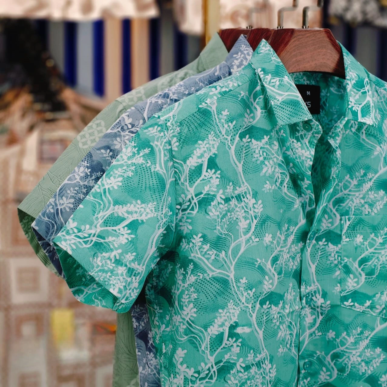 Pure Cotton Half Sleeve Print Shirt for Men's