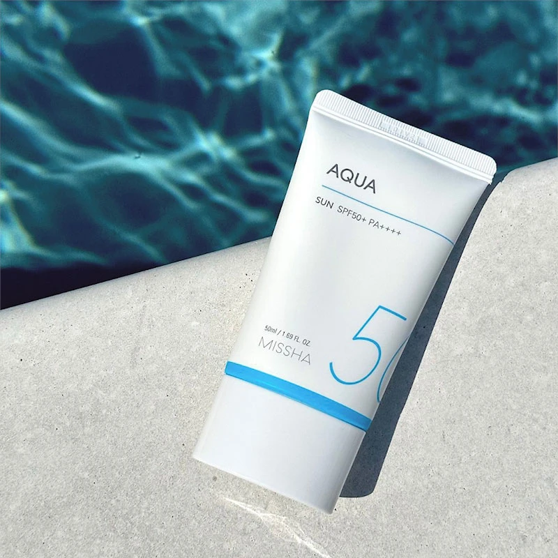 Missha All Around Safe Block Aqua Sun SPF50+/PA++++ 50ml Sunscreen Cream
