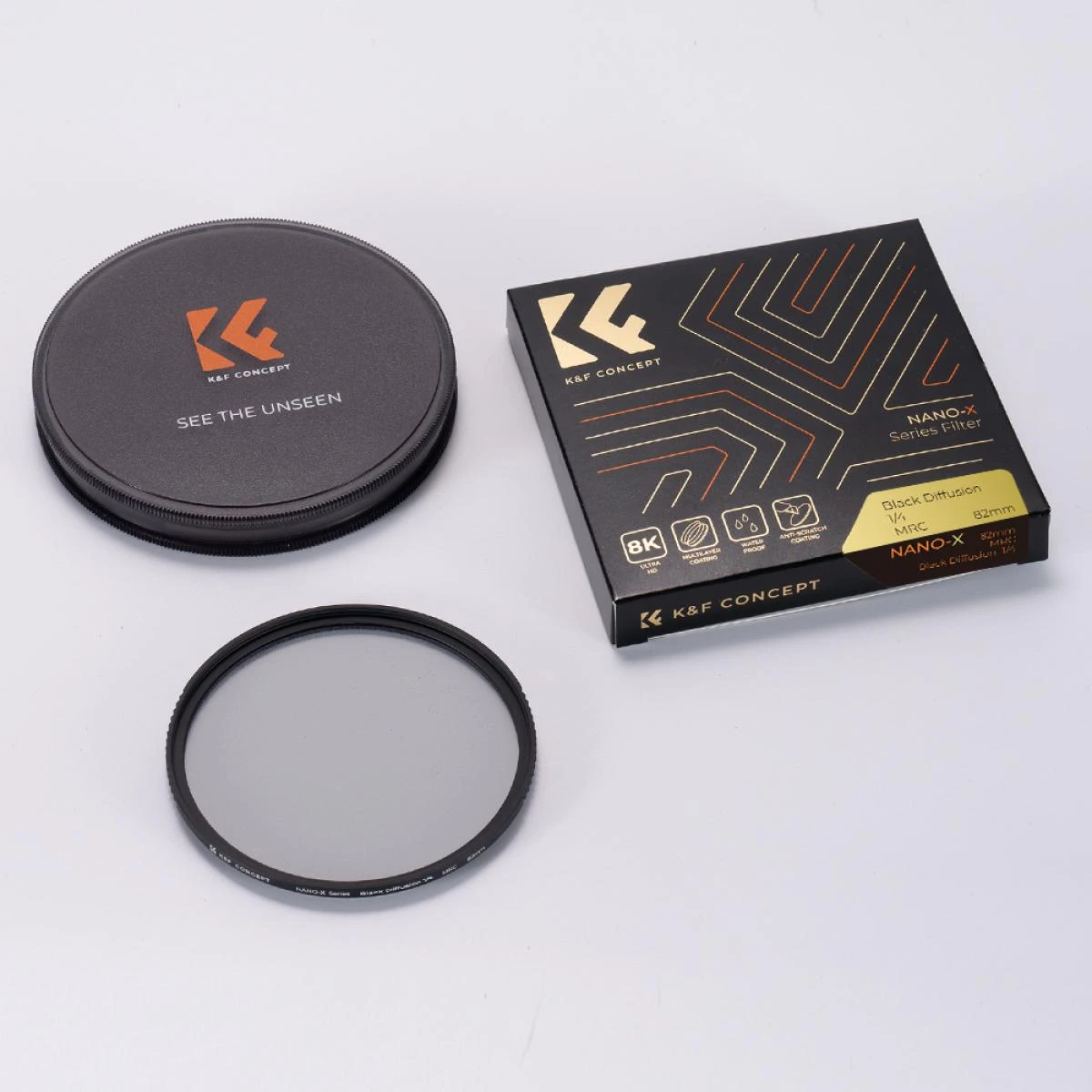 K&F 58mm 1/4 Nano-X Mist Filter