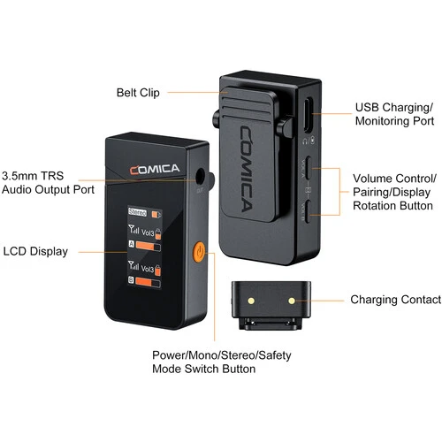Comica Audio Vimo C2 Wireless Microphone