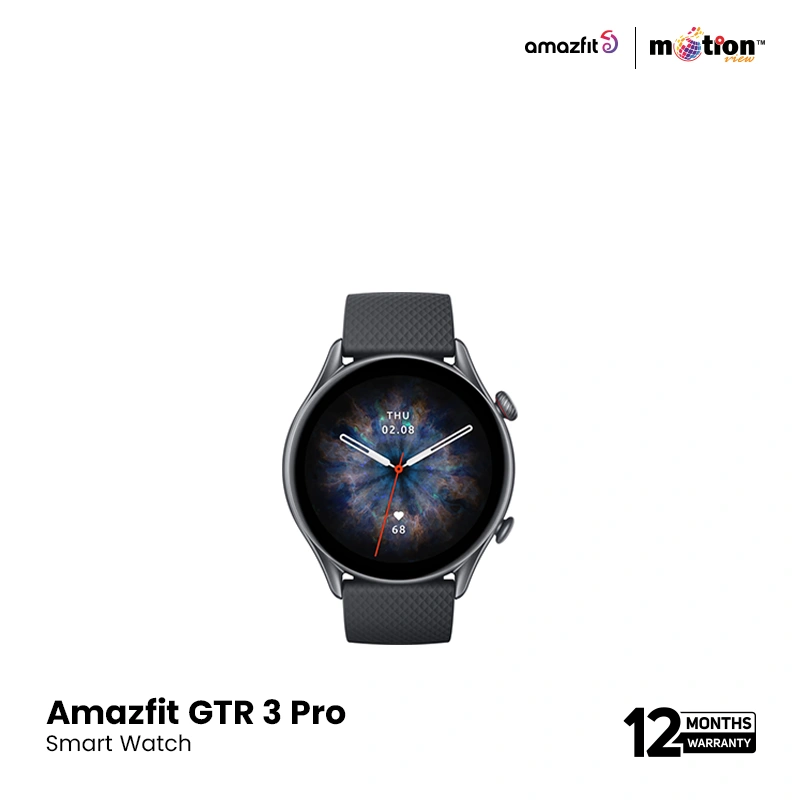 Amazfit GTR 3 Pro Smart Watch with Classic Navigation Crown