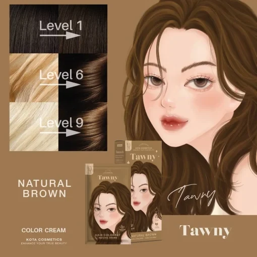 KOTA Hair Color Cream 100g | All Color Available