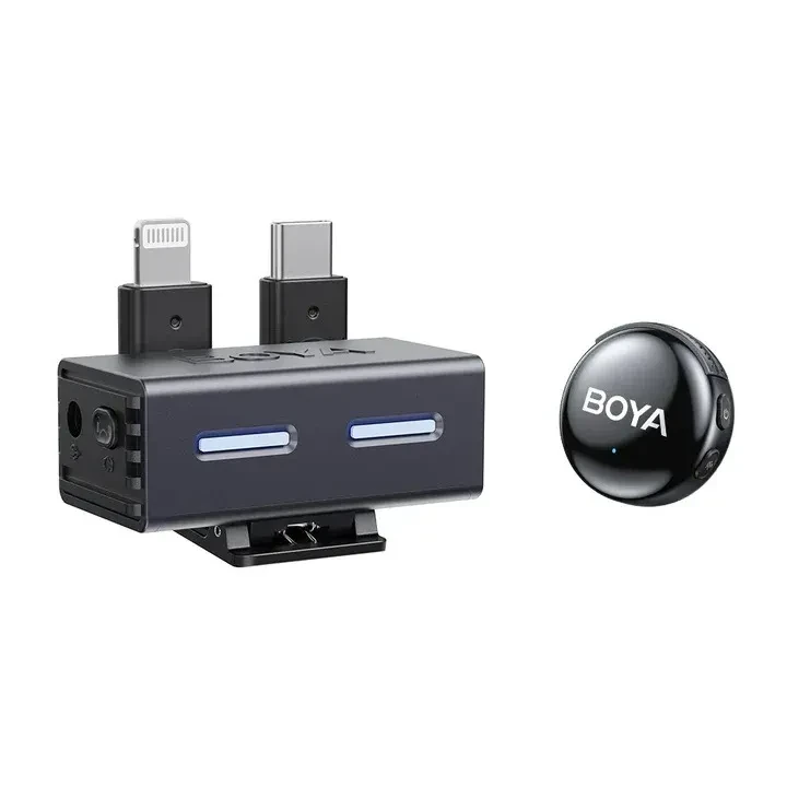 BOYALINK 3 AI-Powered Button Sized Wireless Microphone