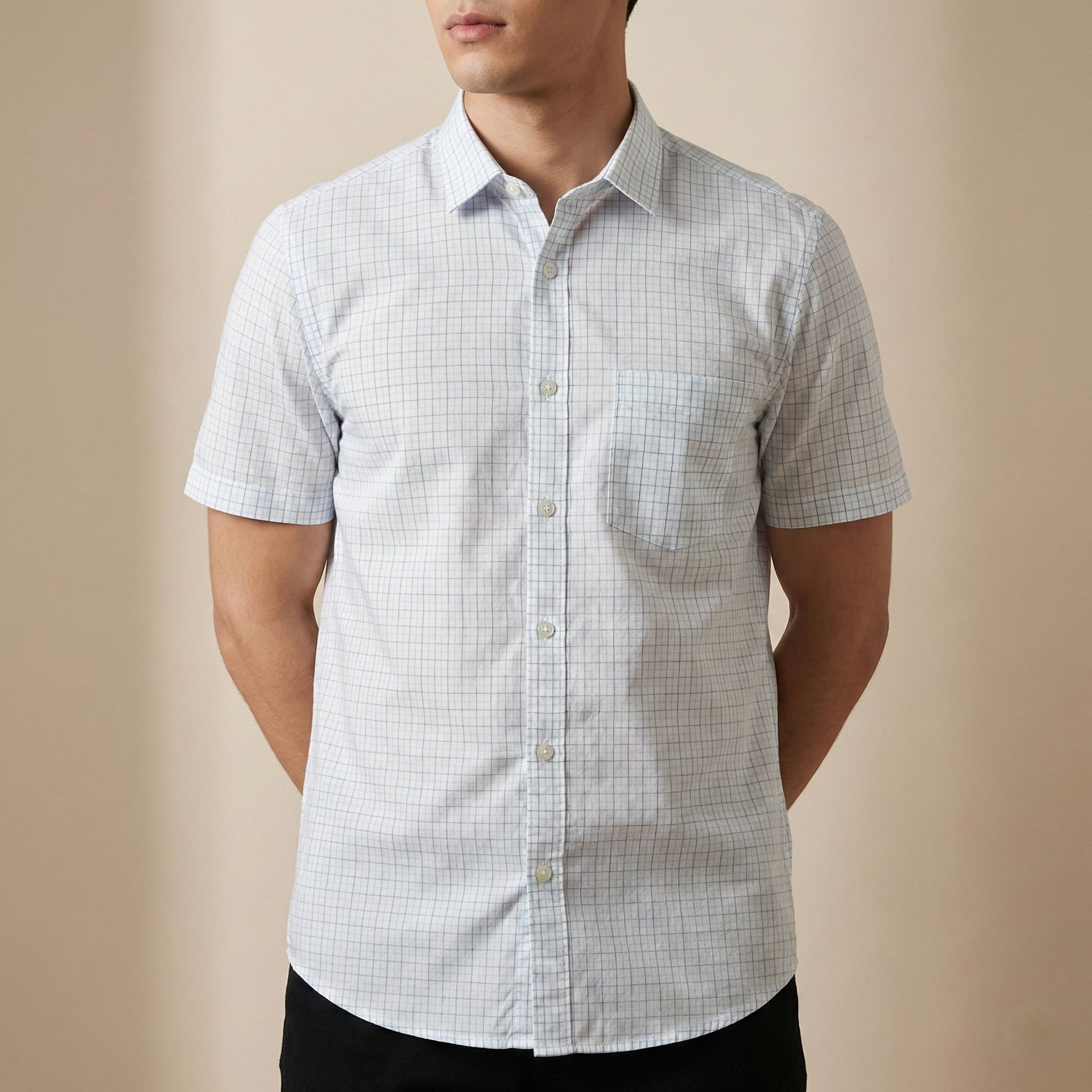 Premium Formal Half Sleeve Printed Shirt