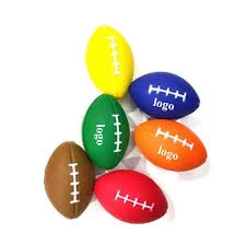 2pcs Rugby Ball Squishy Stress Relief Ball