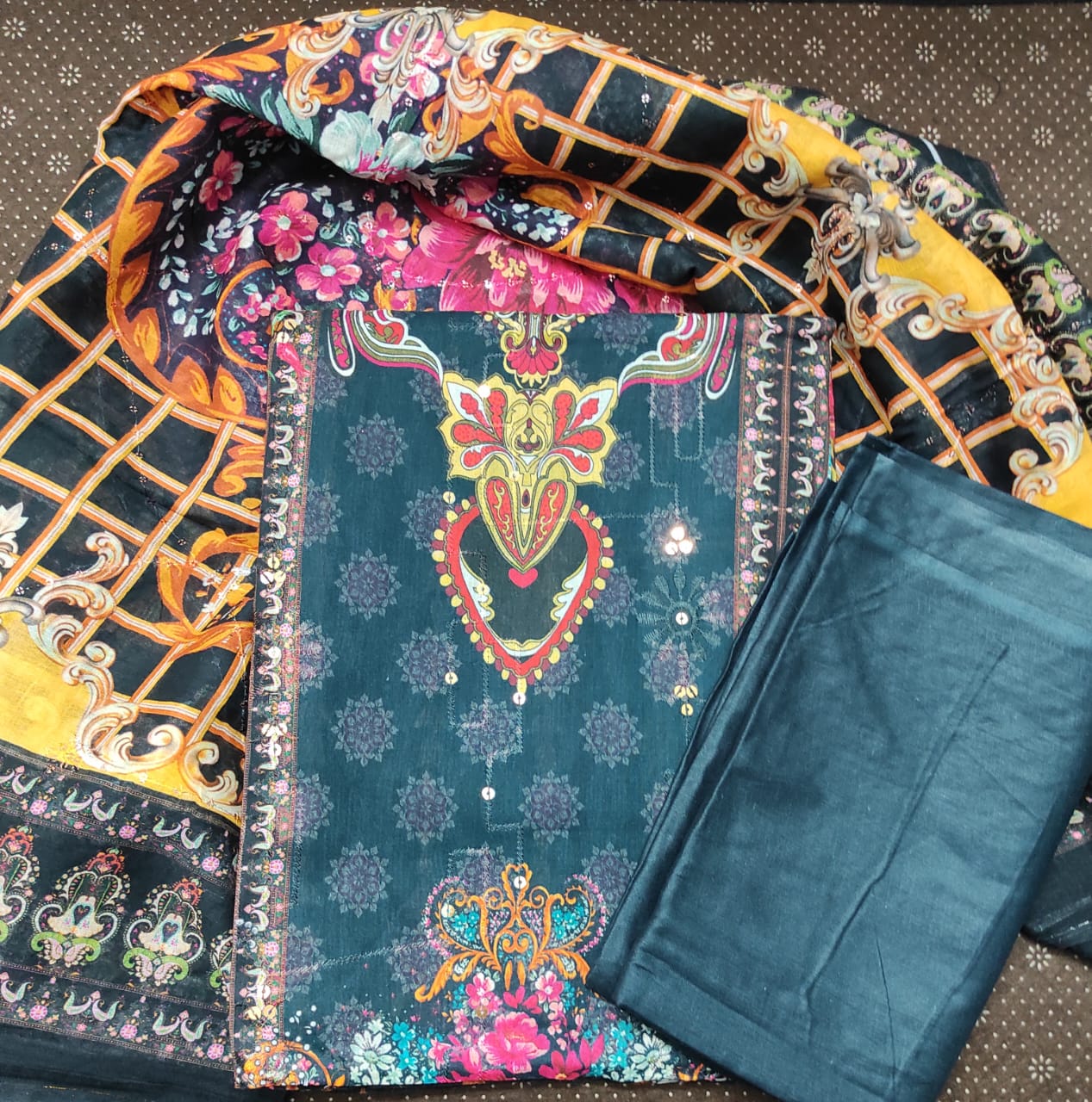 ANAYA HOOR Rigging Digital printed cotton 3 Piece