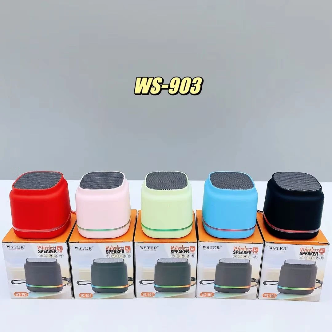 WSTER WS-903 Colorful Lighting Mini Wireless Speaker
