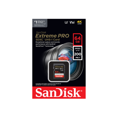 SanDisk 64GB Extreme PRO UHS-I SDXC Memory Card