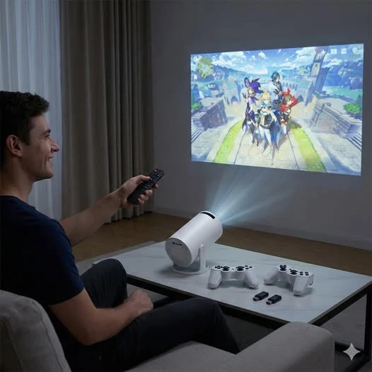 Unit HY300 Pro Plus Android Gaming Projector
