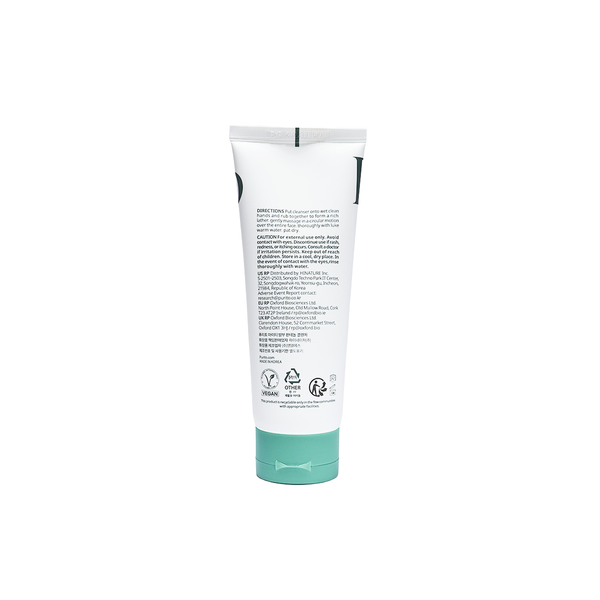 PURITO Mighty Bamboo Panthenol Cleanser 150 ml