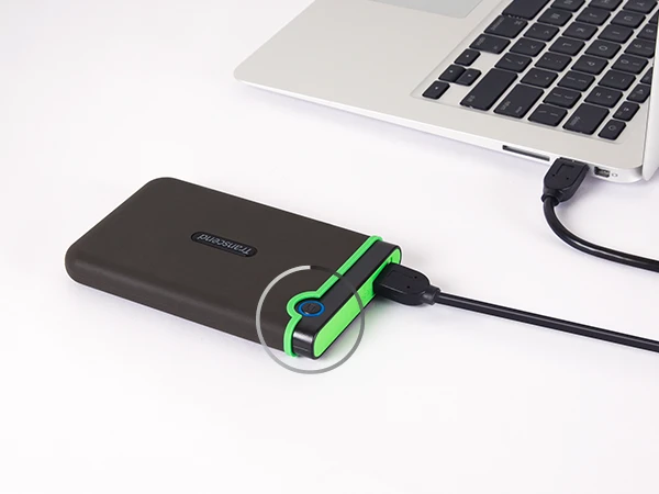 Transcend 1TB StoreJet 25M3S Portable (HDD) Military Green Slim