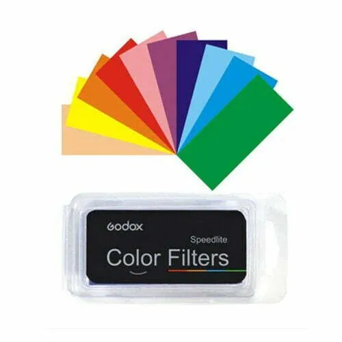 Godox CF07 Universal Speedlite Filter Kit For Flash Photography 7 Colour set