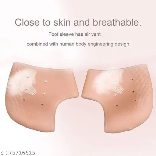 1 Pair Free Size Heel Anti Crack Set For Men & Women For Anti Chapped,Dry,Rough, Homythick, Crust