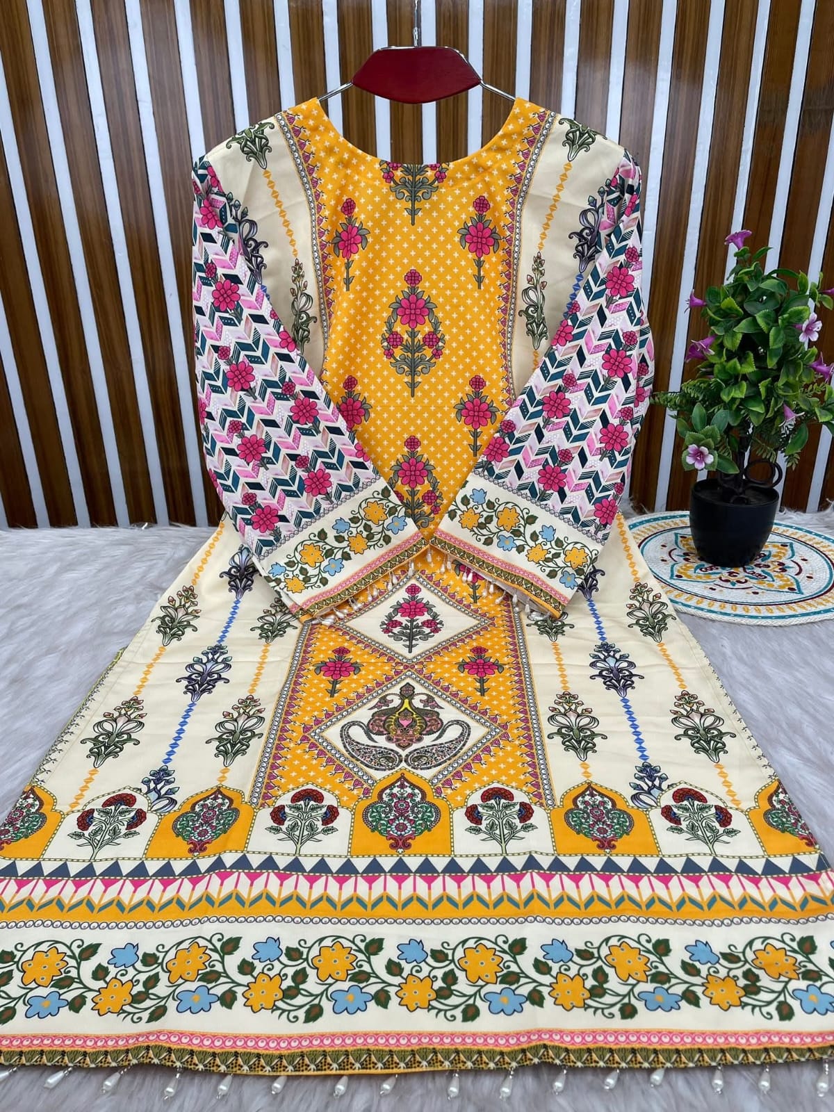Digital Print Three Piece