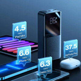 JOYROOM JR-QP193 30000mAh 22.5W Fast Charging Digital Display Power Bank