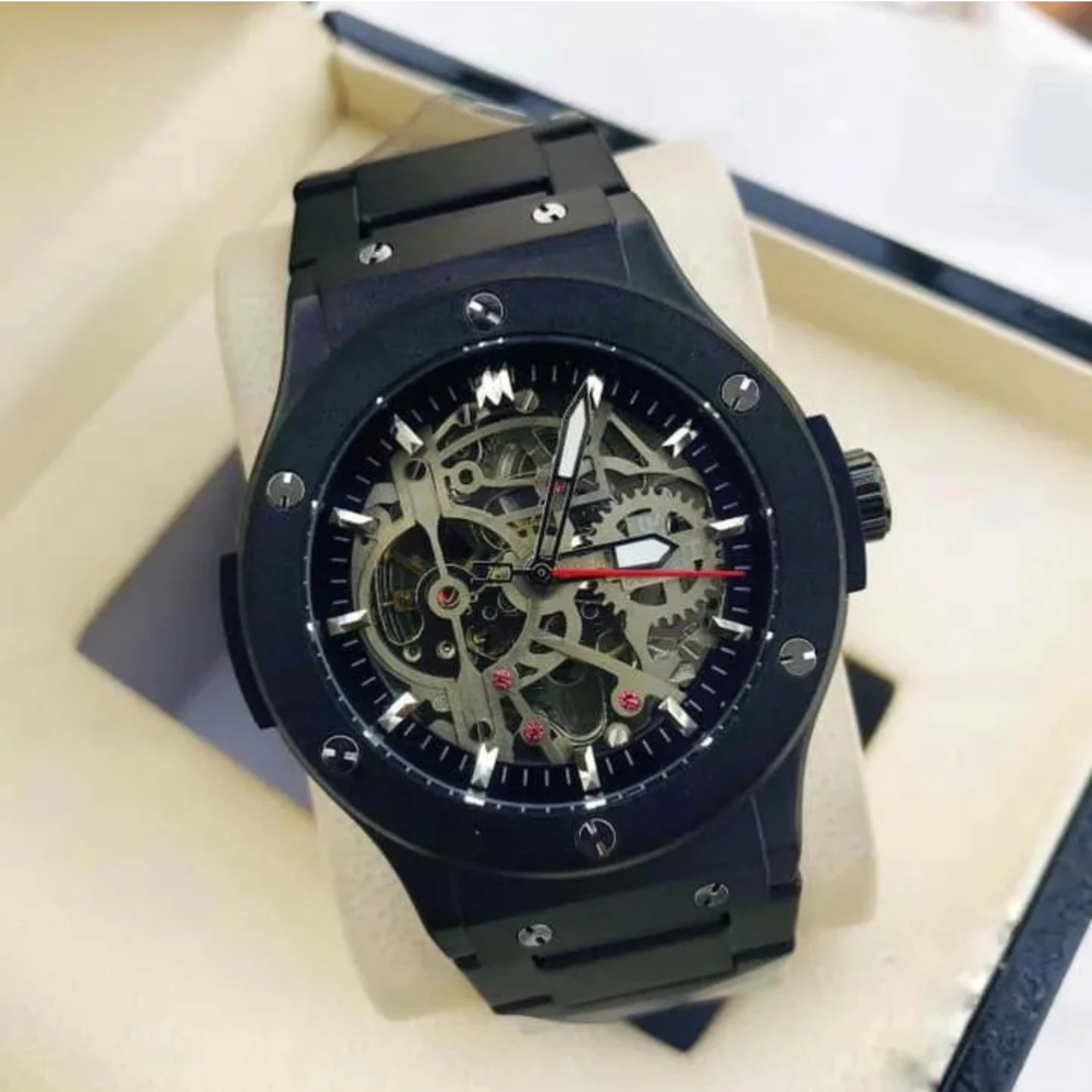 Premium Stainless Steel Strap Wrist Watch For Men.