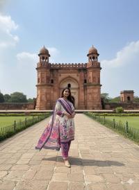 Ready Made Pure dubai silk Digital Print Three Piece