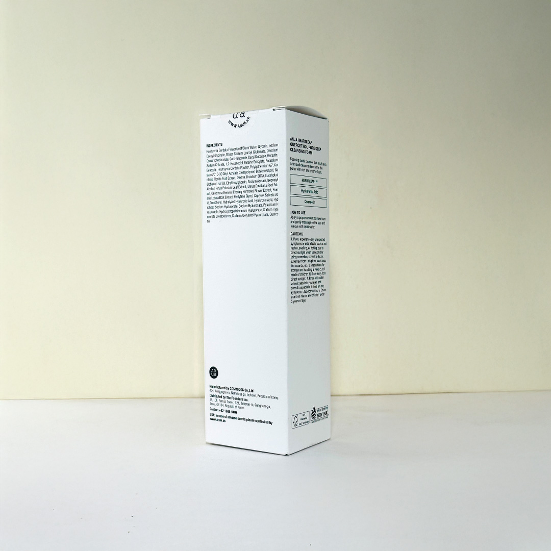 Anua Heartleaf Quercetinol Pore Deep Cleansing Foam