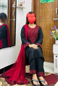 Sequence Embroidery Three Piece