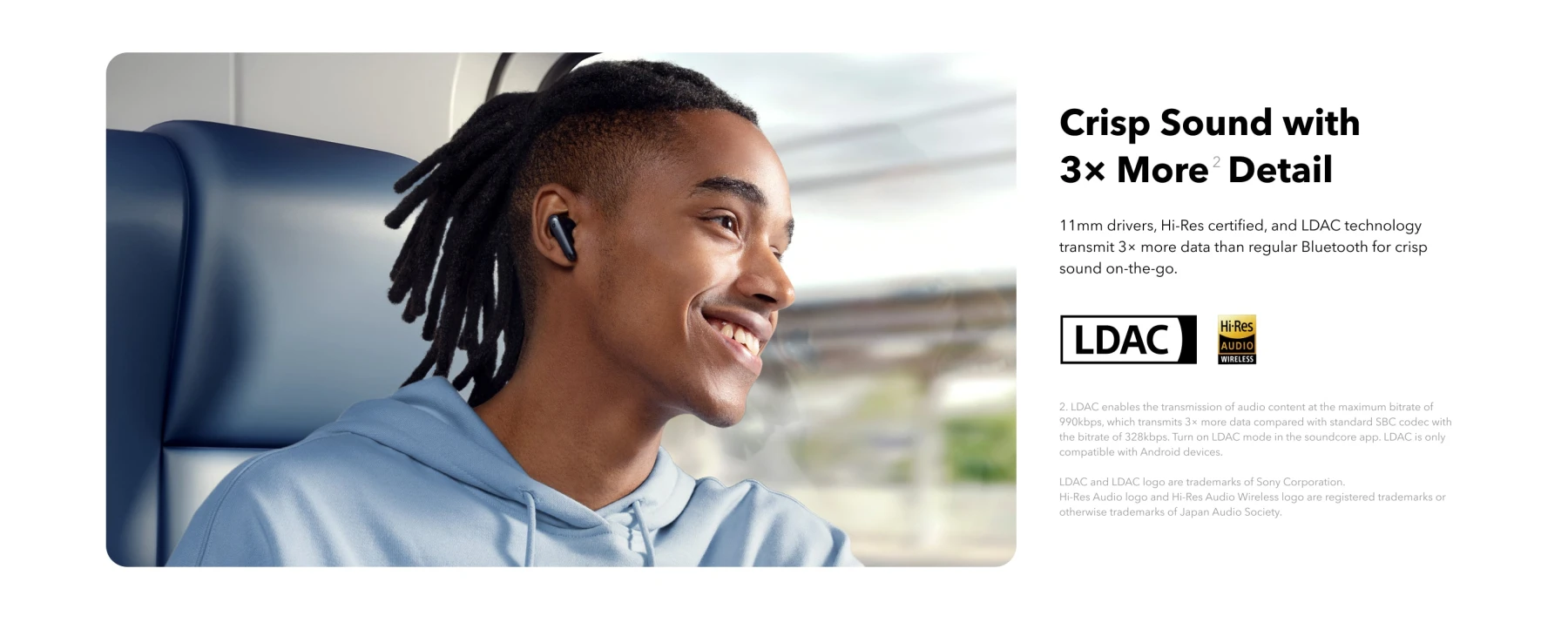Liberty 4 NC Bluetooth Earbuds Blue