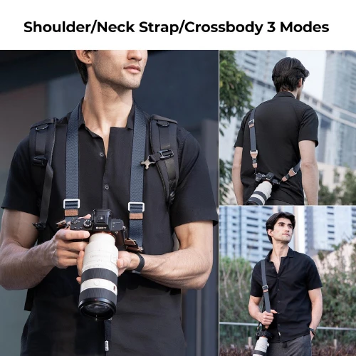 K&F Concept KF13.115V2 Camera Strap (Blue)
