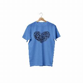 Men's Jersey Febrics T-Shirt with Islamic calligraphy