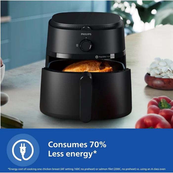 Philips NA120/00 1000 Series 4.2L Air Fryer with RapidAir Technology