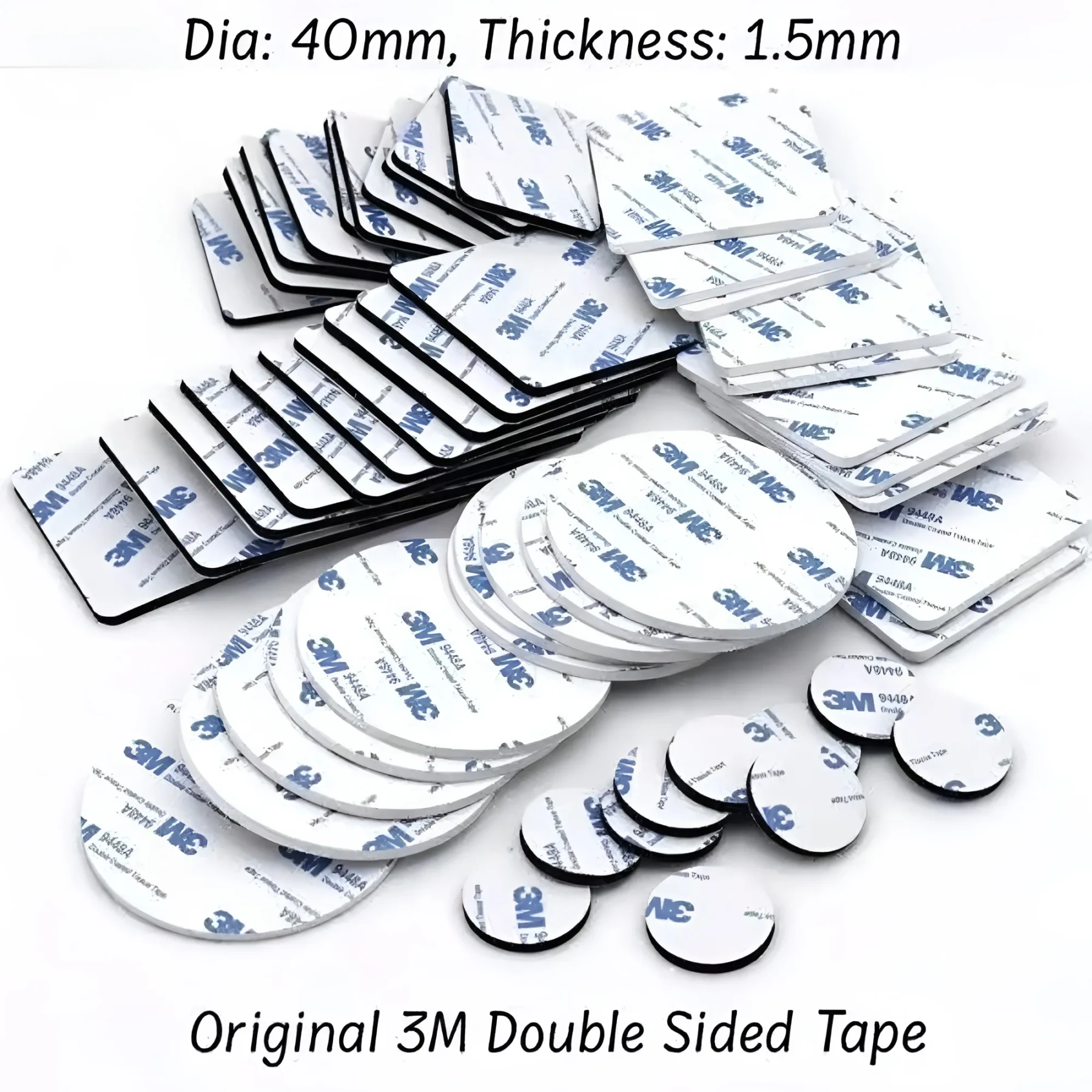 3M Double-Sided Adhesive Tape (40mm, 1.5mm) – 1 Pcs
