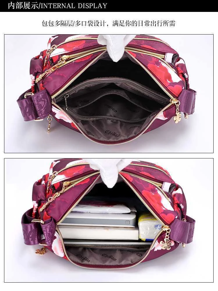 Korean sports travel shoulder bag (Light Maroon)