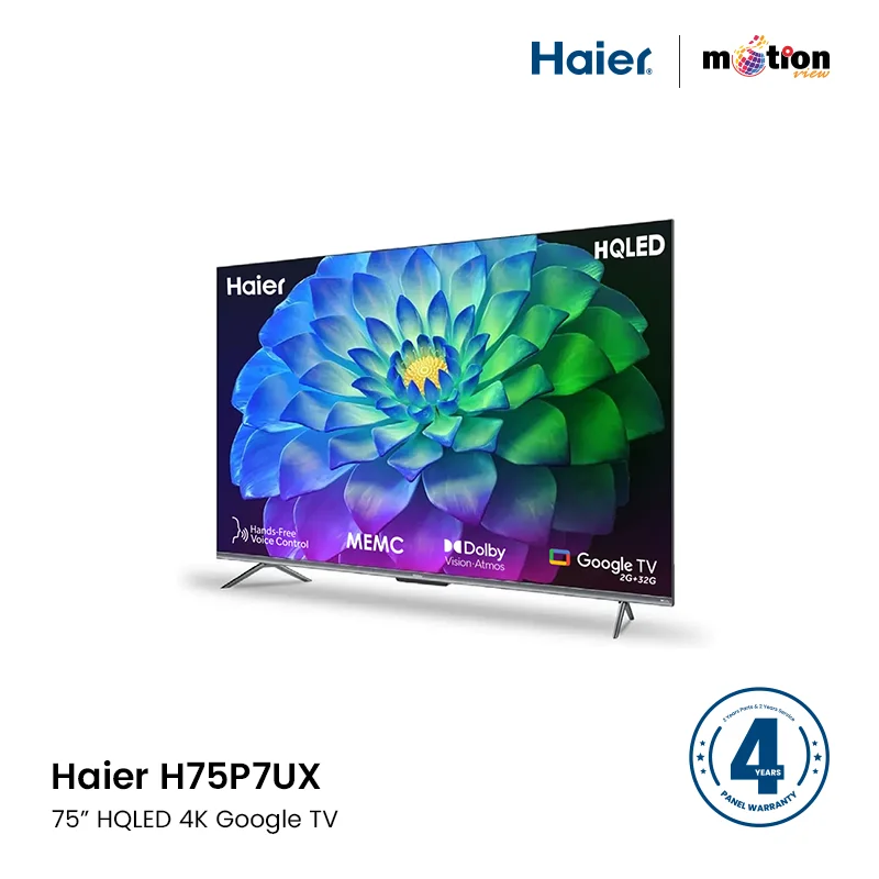 Haier H75P7UX 75 Inch HQLED-4K Google TV