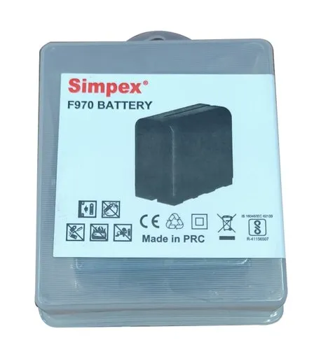 Simpex F970 Rechargeable Li-ion Battery