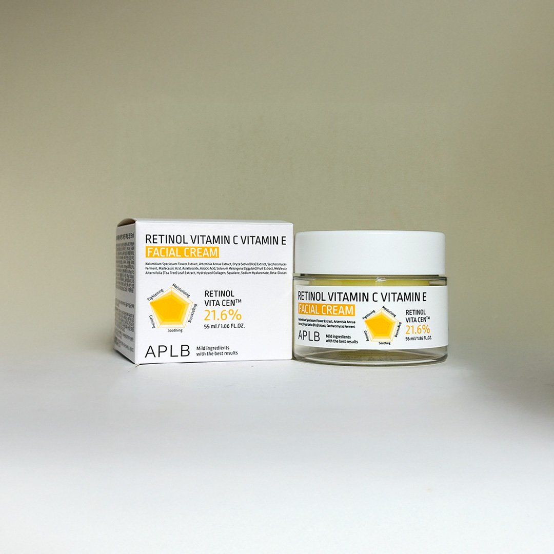Aplb Retinol Vitamin C Vitamin E Facial Cream 55 ml