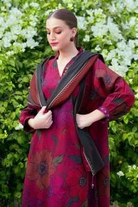Digital Print Readymade Three Piece - Slab Cotton