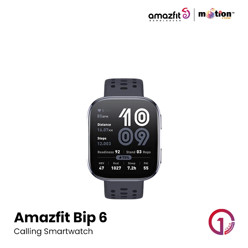 Amazfit Bip 6 BT calling Smart Watch with GPS