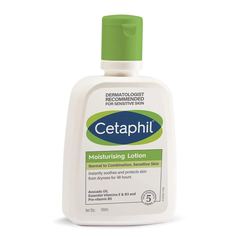 Cetaphil Moisturizing Lotion 100ml for Normal to Combination, Sensitive Skin