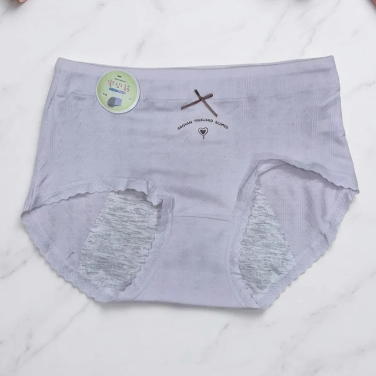 Leakproof cotton panty for women comfortable underwear - (Multicolor)