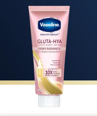 Vaseline Gluta-Hya Dewy Radiance 200ml Serum-In-Lotion, Boosted With GlutaGlow | India