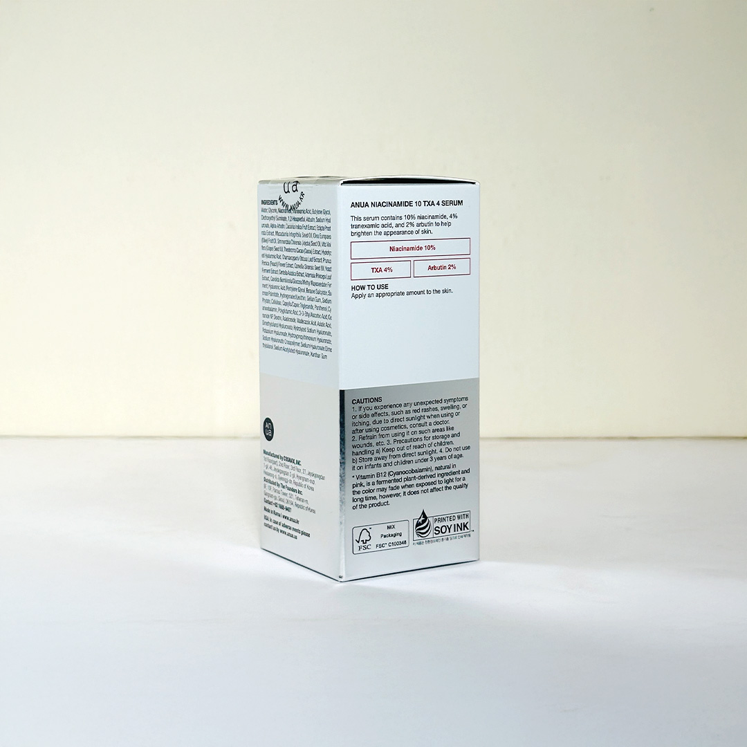 Anua Niacinamide 10% + TXA 4% Serum 30 ml