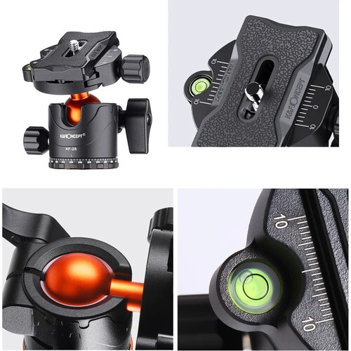 K&F Concept DSLR Camera Tripod with KF-28 Ball Head KF09.080V1