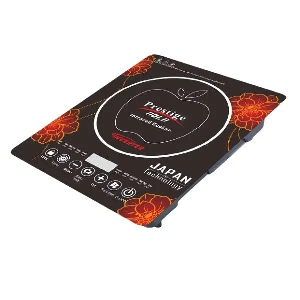 Prestige 2200 Watts Infrared Cooker Use Any Pot (Blue Magic / Black Berry) Eight Cooking Function Digital Display Japan Technology