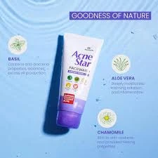 AcneStar Face Wash - 50gm