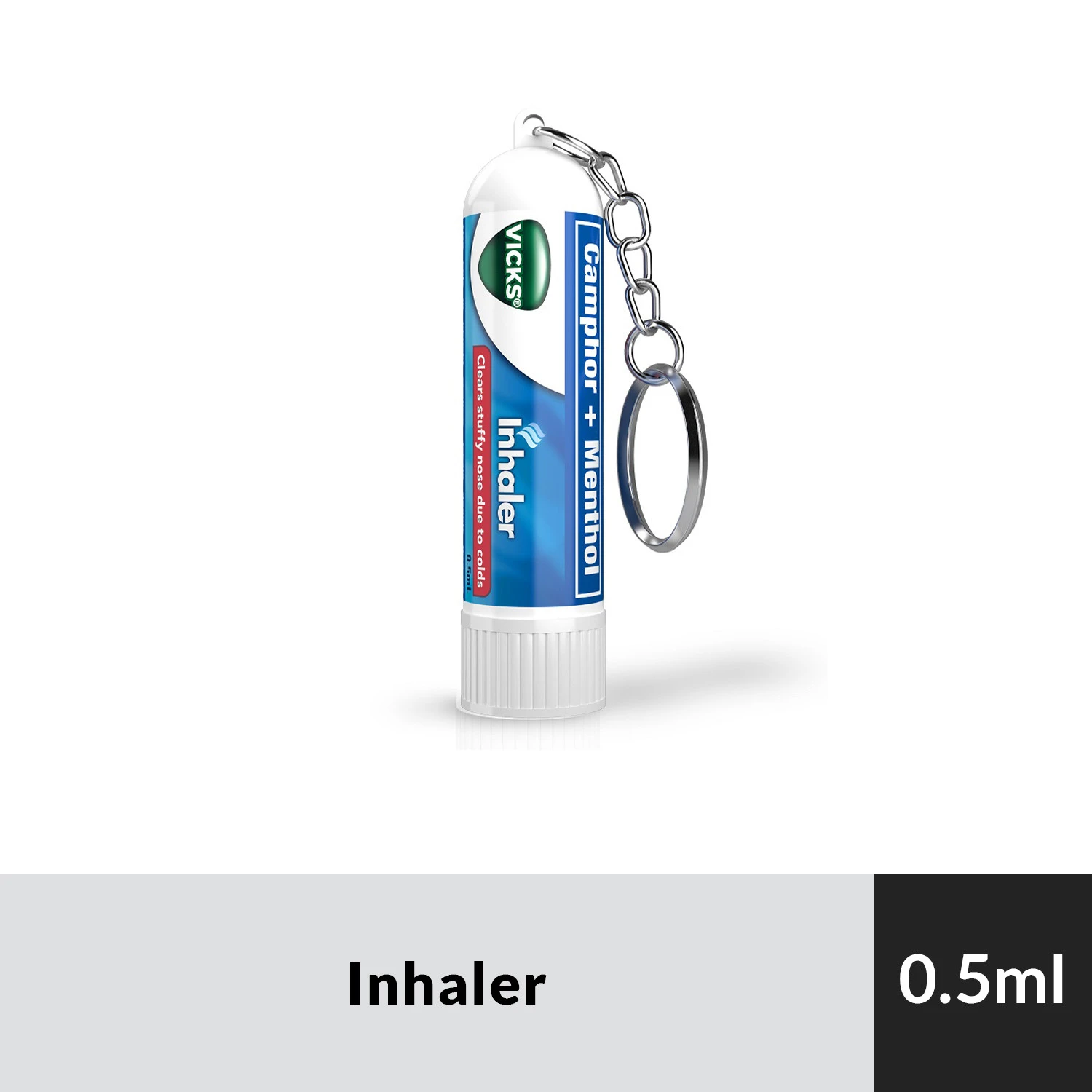 Vicks Nasal Inhaler 0.5ml with Keychain