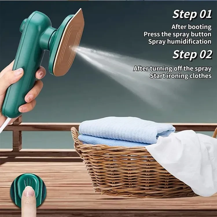 Mini portable multipurpose travel iron