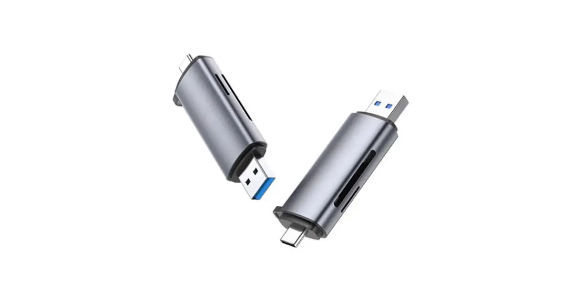 UGREEN CM185 (50706) 2-in-1 USB C OTG Card Reader