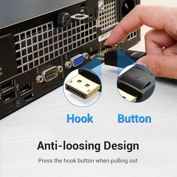 Vention HAFBG DisplayPort to DVI Cable - 1.5M