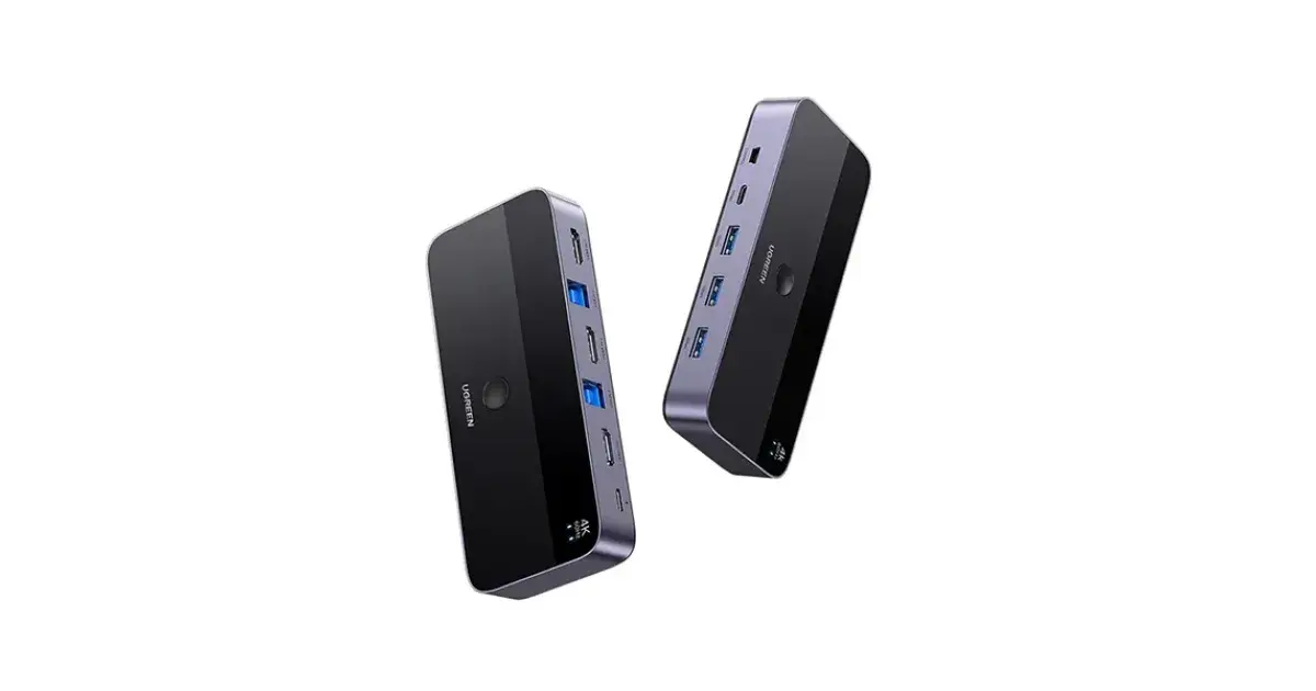 UGREEN CM664 (15707) 2 In 1 Out 4K HDMI KVM Switch